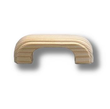Bügelgriff Udele | LA 64/96 mm aus 3 Holzarten