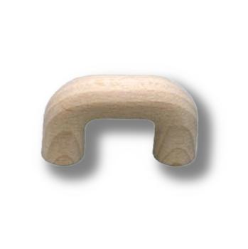 Bügelgriff Walerie | LA 32 mm aus 5 Holzarten