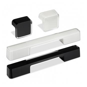 Möbelknopf 310-121 52 x 50 x 24,5 mm, LA 32 mm wei