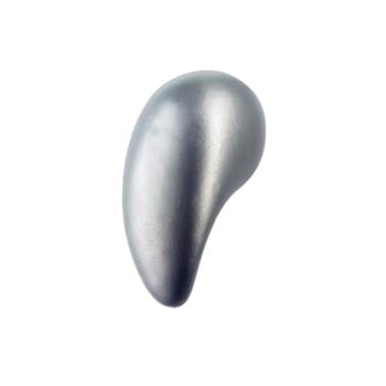 Hakenknopf  Thalita |  aus mattem Nickel