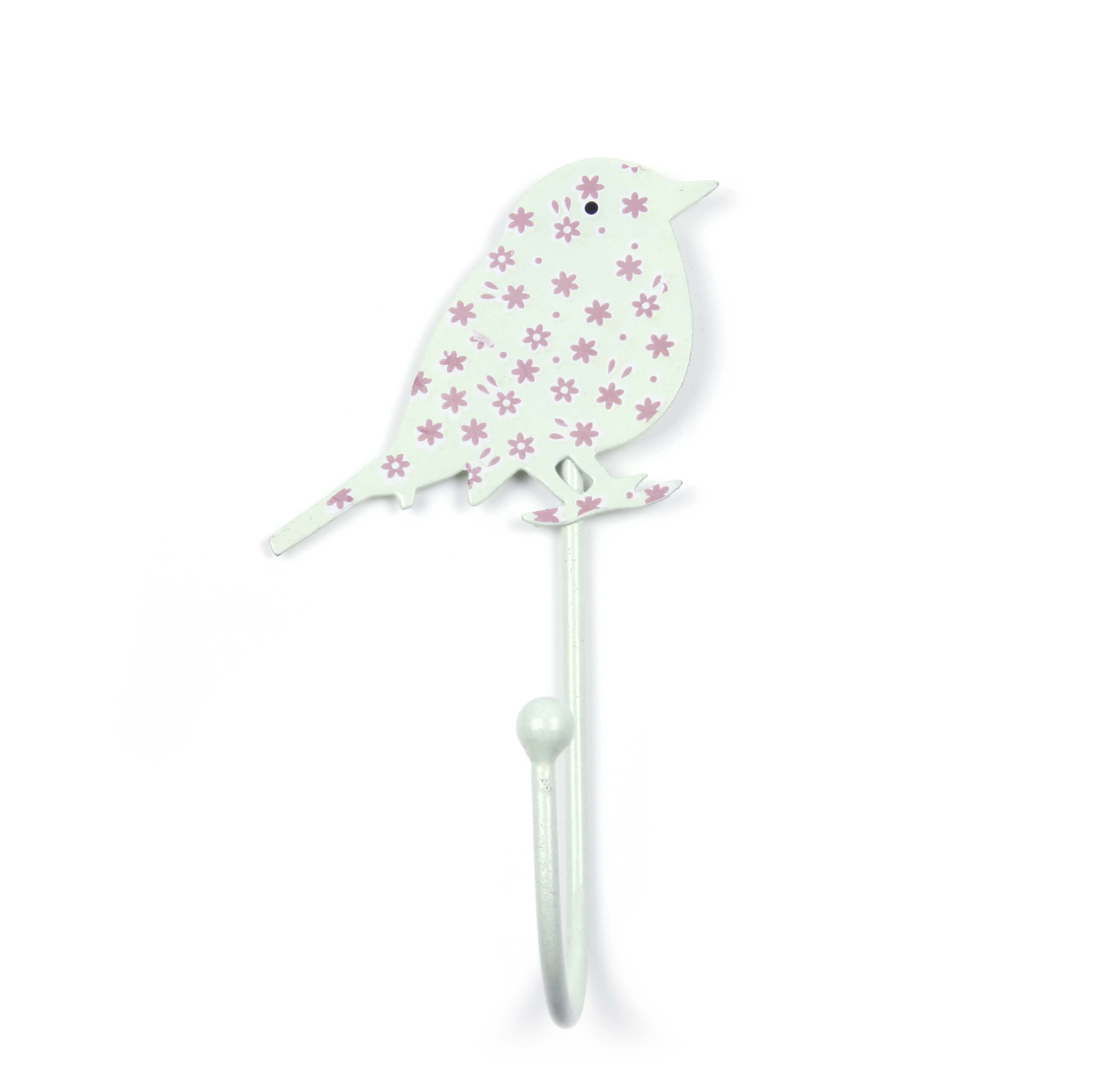 Vogelhaken Kid´s in mint mit Blümchen