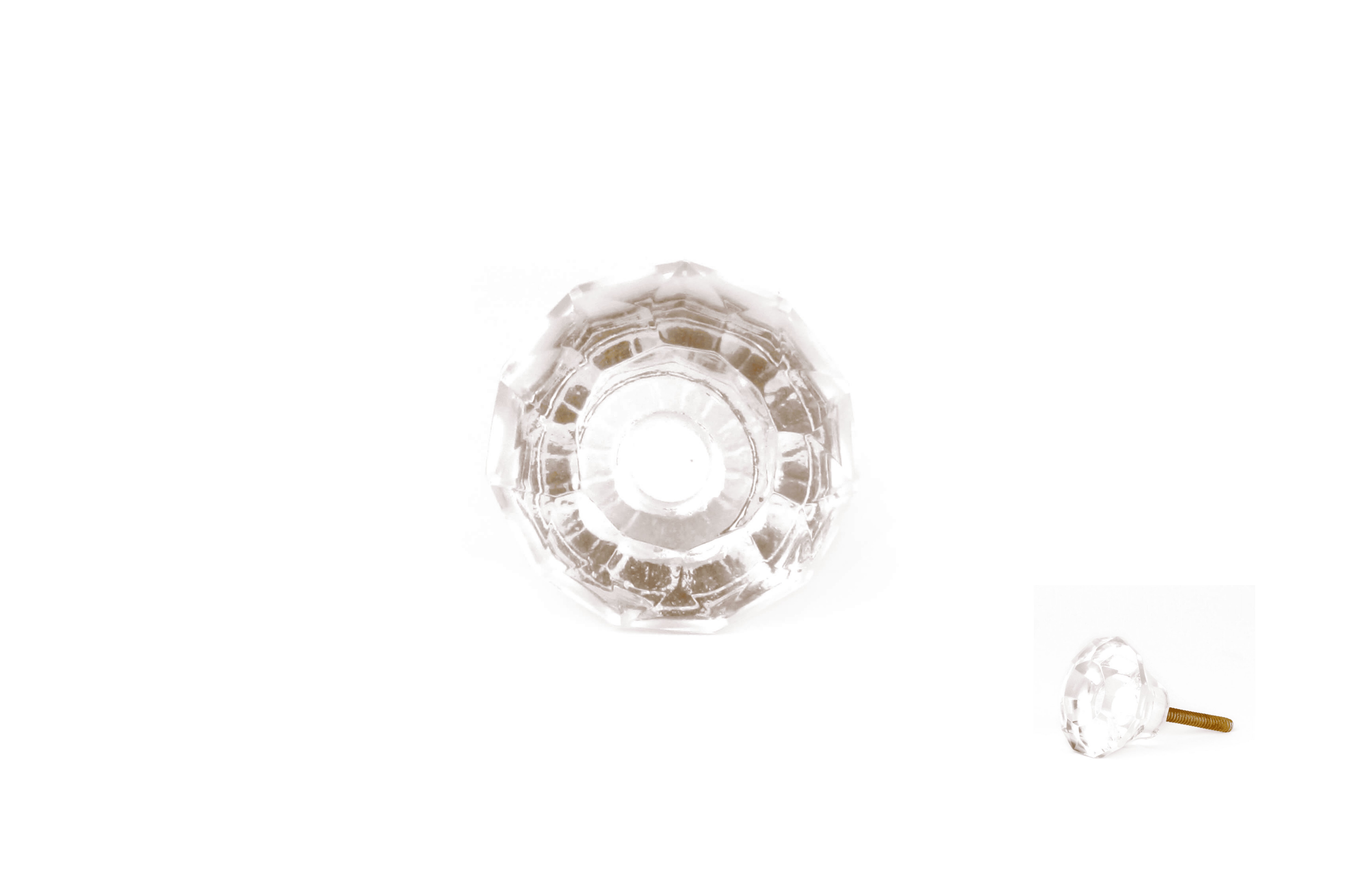 Knauf transparent geschliffen