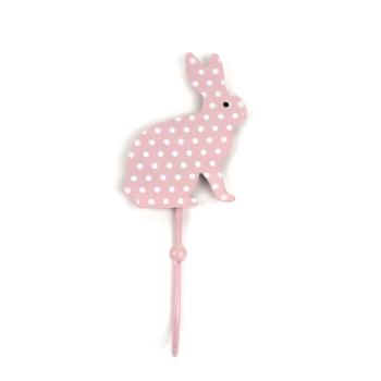 Hase Punkte rosa