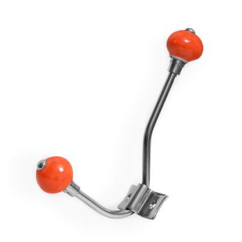 Keramikhaken einfarbig in orange