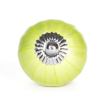 Knauf Nagellackoptik Keramik lackiert lemon